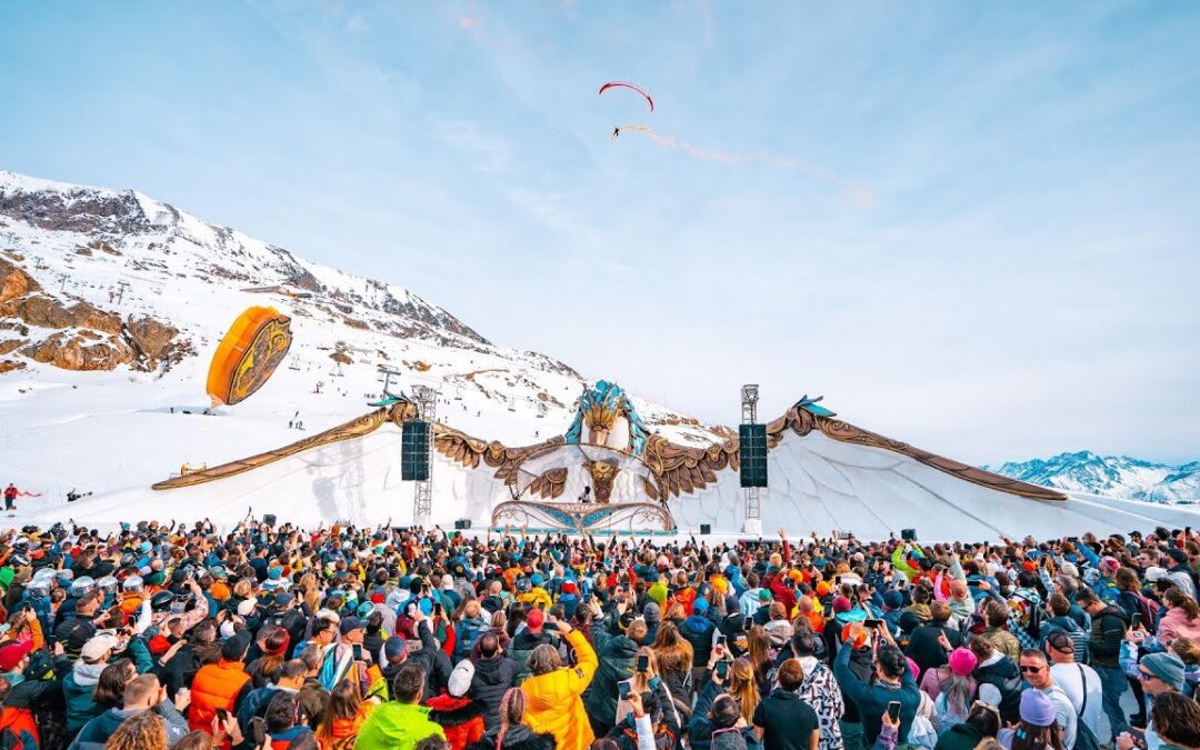 La symphonie des altitudes : Le tomorrowland winter et ses muses glacées