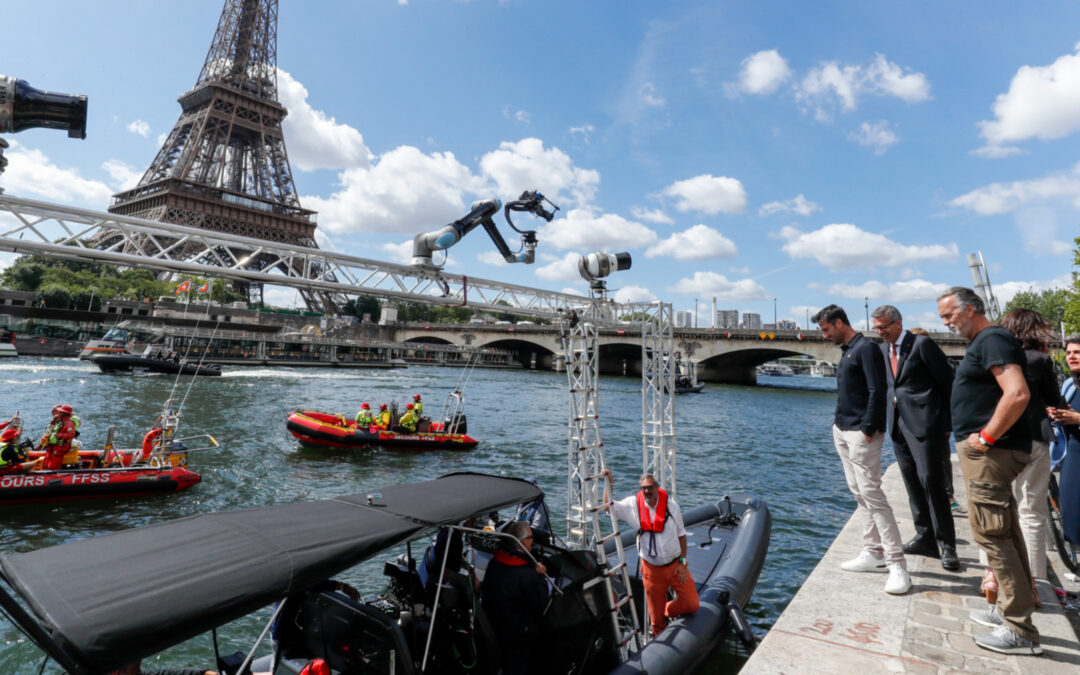 Paris 2024 : Répétition générale sur la seine pour les JO