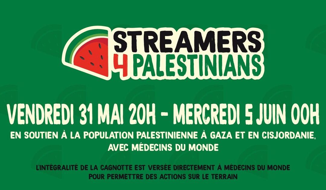 Twitch, nouvelle scène de la solidarité pour la Palestine
