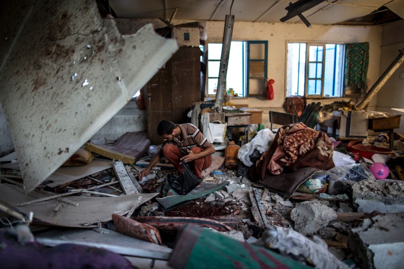 Frappes israéliennes sur une école de Gaza, un massacre indigne